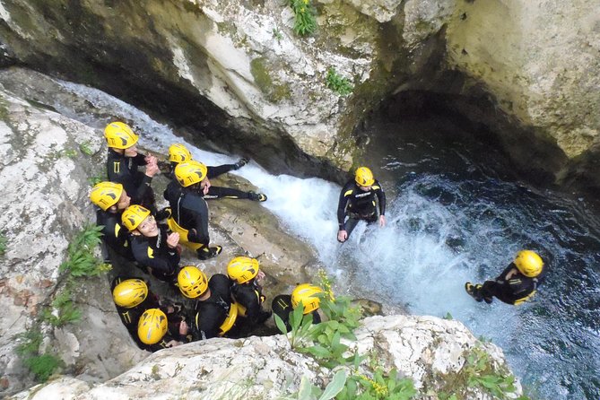 Canyoning in Nevidio Canyon