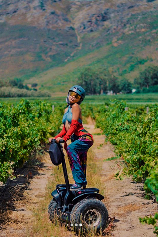 CAPE TOWN: SEGWAY FUN RIDE IN PAARL FREEDOM 301 WITH WILDX - Activity Overview