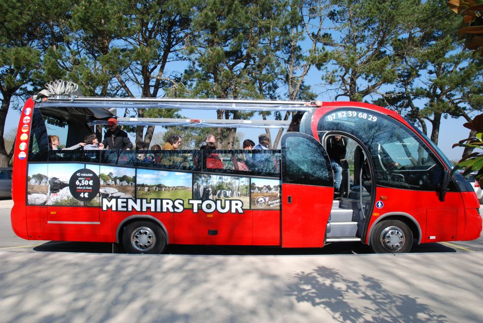 Carnac: Carnac Stones 40-Minute Audio-Guided Bus Tour - Tour Overview