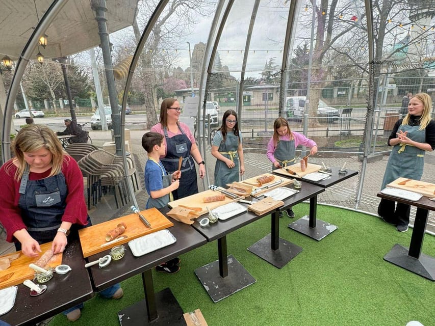 Chimney Cake Workshop in Budapest City Park