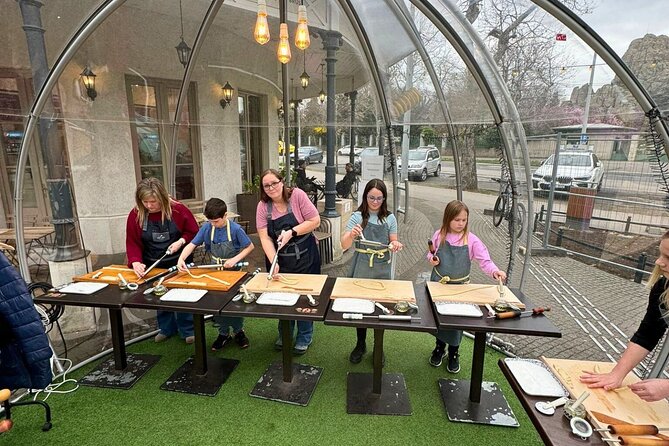 Chimney Cake Workshop in City Park Budapest