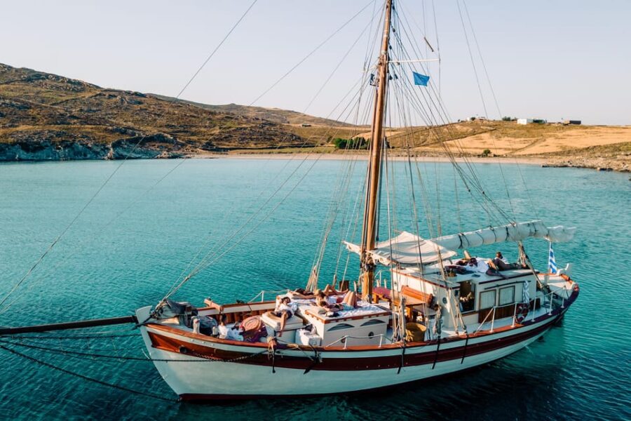 Corfu: Sunset Cruise on a Traditional Wooden Sailing Yacht