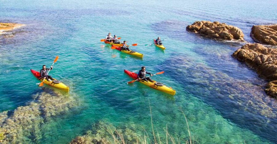 Costa Brava: Sea Caves Kayaking and Snorkeling Tour