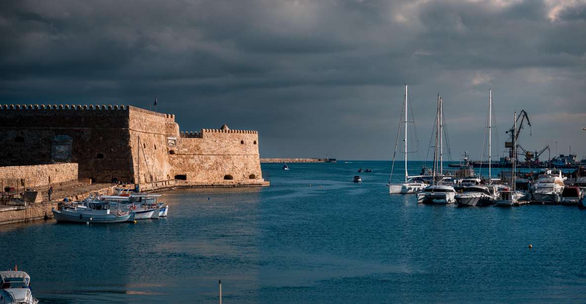 Crete: Day Tour to Heraklion City, Market & CRETAquarium - Tour Overview