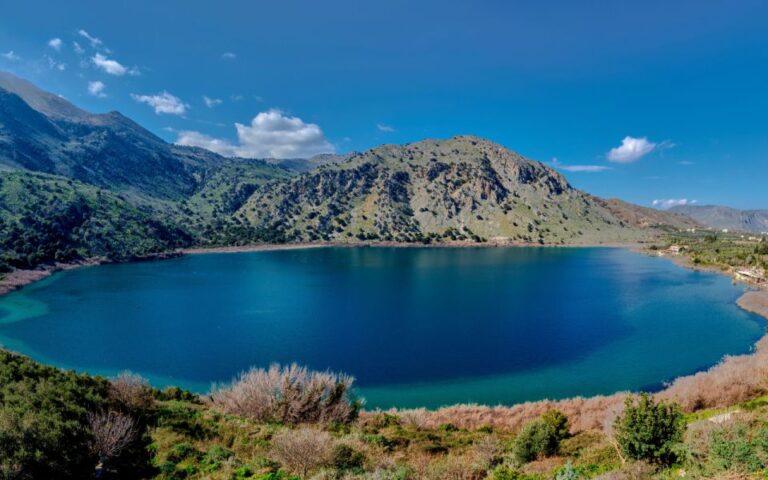 Crete: Lake Kournas, Argyroupolis, and Georgioupolis Trip