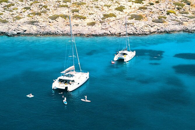 Day Sea Excursion on Catamaran Heraklion to Dia With Full Menu