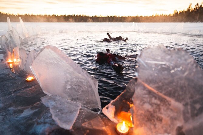 Daytime Arctic Ice-Floating From Rovaniemi, Small-Group, We Have Cookies