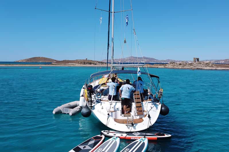 Delos-Rhenia Islands With Lunch/Drinks/Pick up Hotel/Cruises