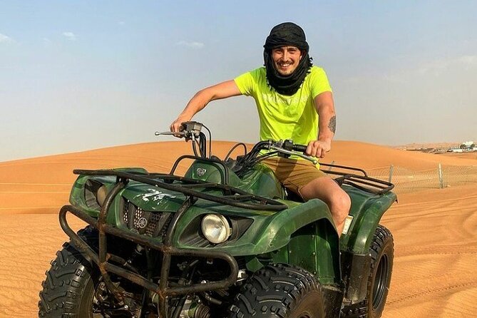 Desert Safari, Quad Biking, Sand Surfing and BBQ Dinner In Dubai