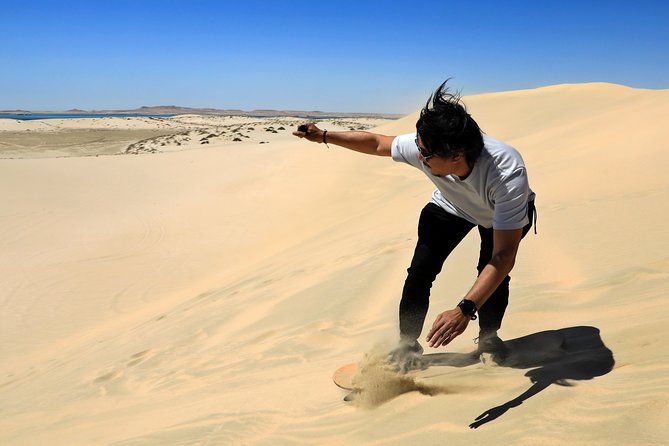 Desert Safari With Camel Ride, Sand Boarding & Inland Sea Tour in Doha
