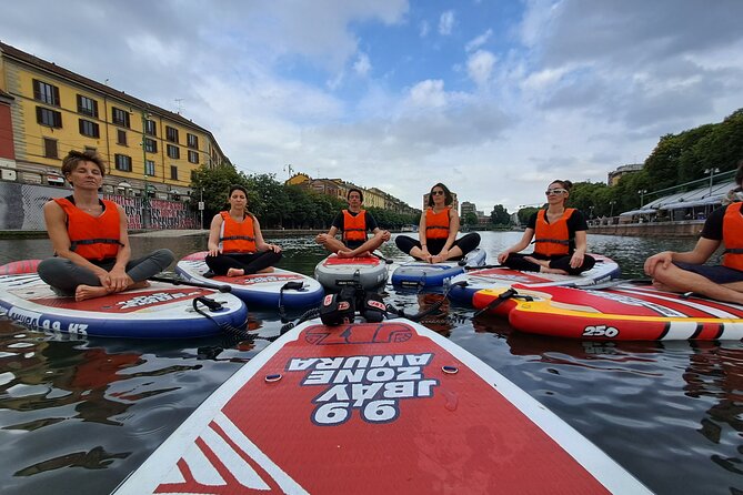 Discover Milans Navigli by Sup: a Wellness Experience