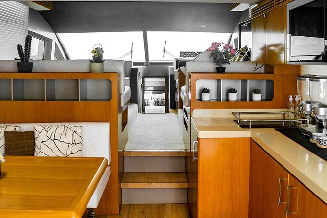 Discover the Hidden Island in Dubai in Majesty 48ft Yacht Rental