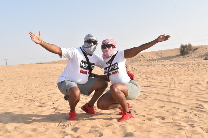 Dubai Desert 4x4 Dune Bashing, Self-Ride 30min ATV Quad, Camel Ride,Shows,Dinner - Overview of the Experience