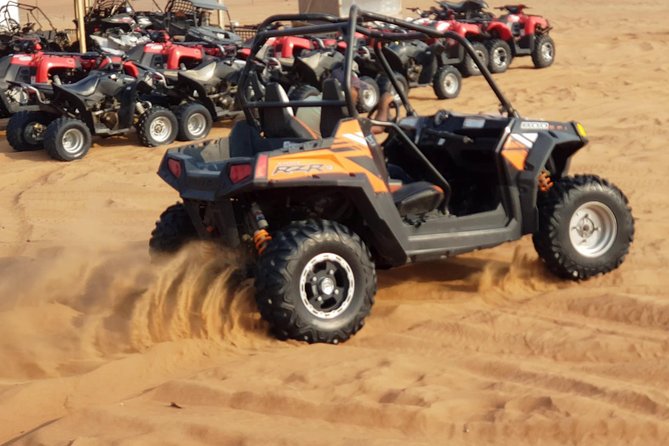 Dubai: Desert Safari, Quad Bike, Camel Ride, and Buffet Dinner