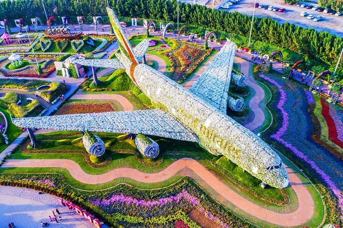 Dubai Miracle Garden and Global Village Shopping Tour