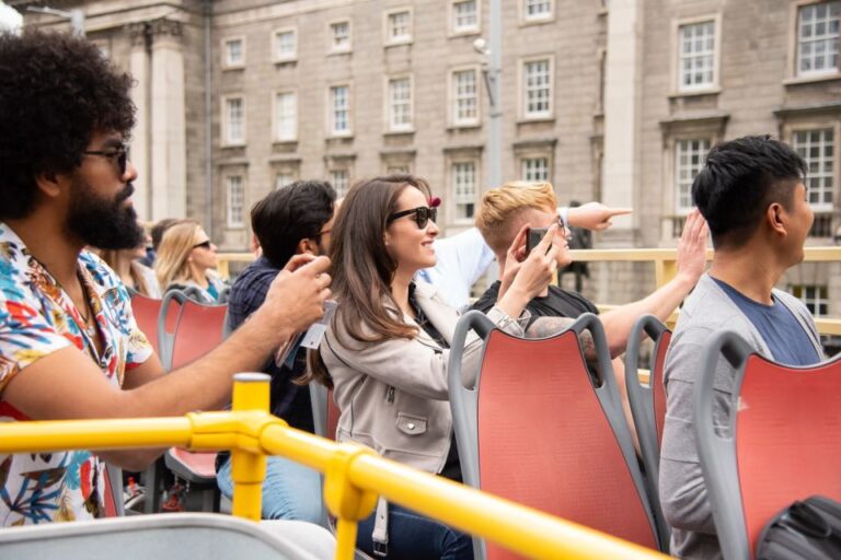 Dublin: Big Bus Hop-On, Hop-Off Tour With Live Guide