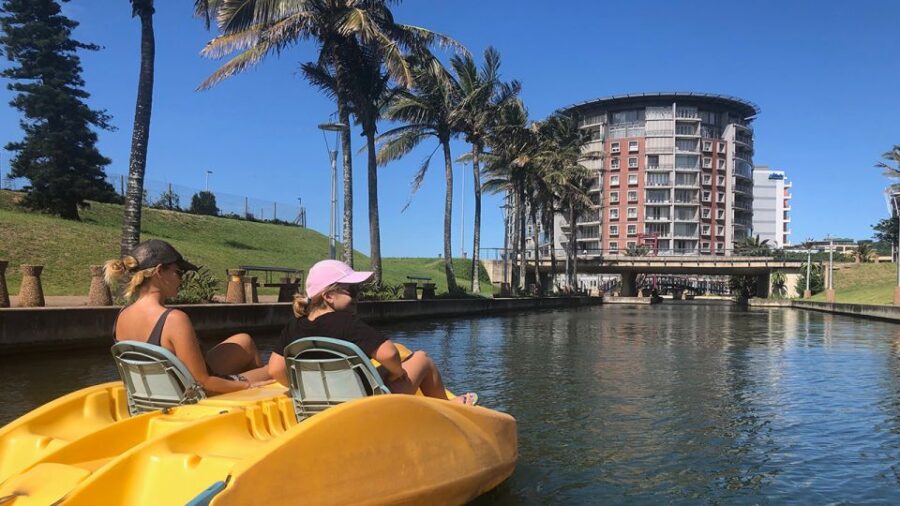 Durban: Waterfront Canals Pedal Boat Rental