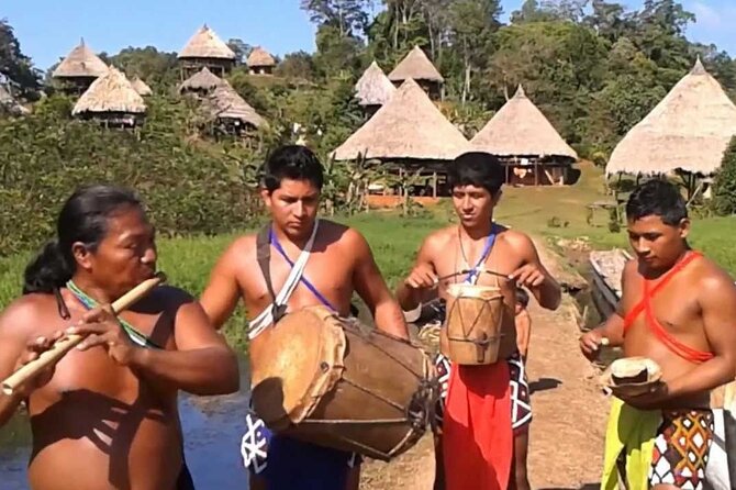Embera Indian Village Meeting Locals and Learning Their Culture