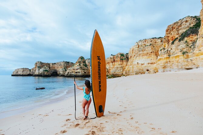 Express SUP Tour Stop Inside Benagil Cave (Small Group)