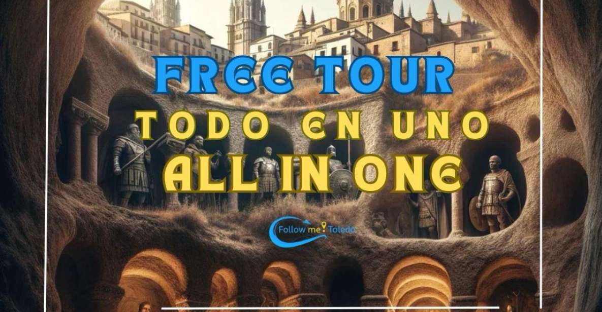 🥇All in One. Legends, Underground and History of Toledo - Tour Overview