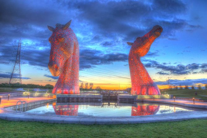 Falkirk Kelpies and Falkirk Wheel Tour From Edinburgh