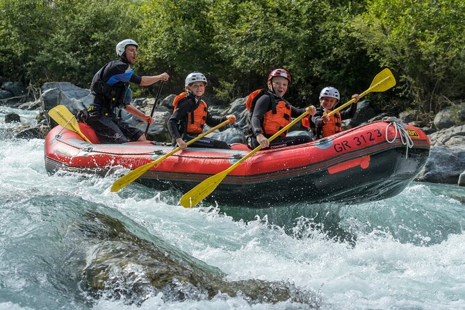 Family Rafting Experience in Engadin