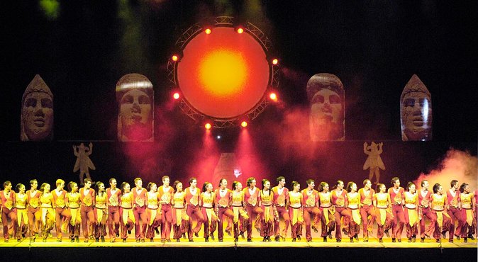 Fire of Anatolia at Gloria Aspendos Arena From Antalya