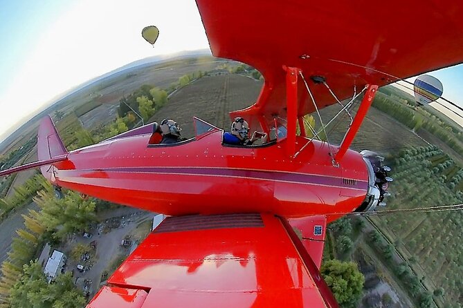 Flight Experience in Stearman Biplane Plane in Mendoza