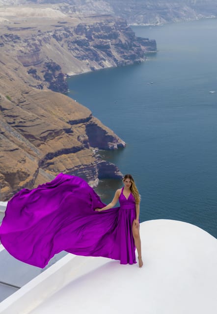 Flying Dress Photoshoot Santorini - Overview and Pricing