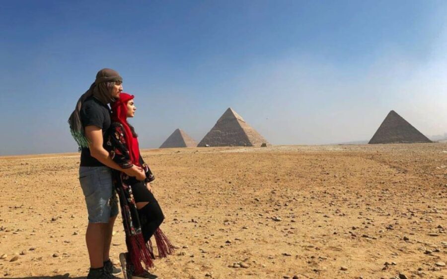 From Alexandria Port: Desert Day Trip to Pyramids With Lunch