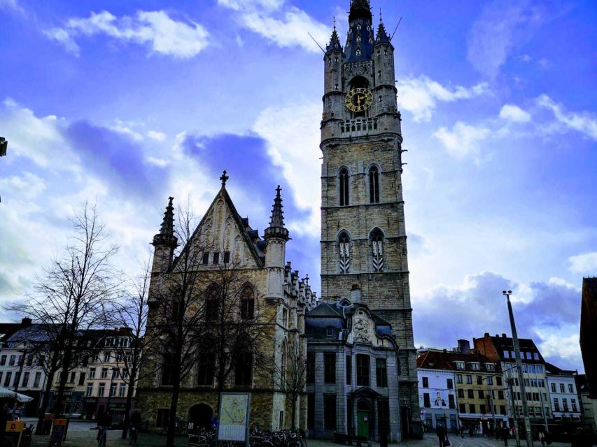 From Brussels: Full-Day Guided Tour of Ghent in Spanish