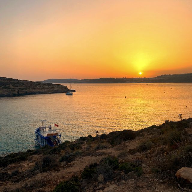 From Bugibba: Blue Lagoon Sunset Cruise - Overview of the Cruise