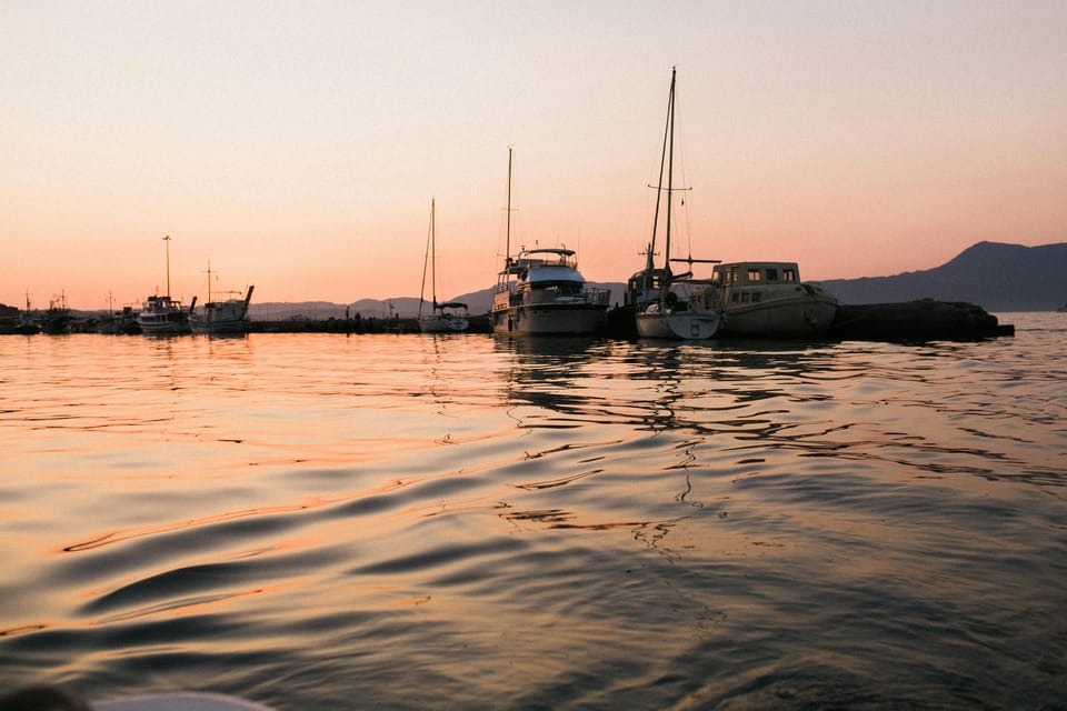 From Corfu: Sunset Trip to Mouse Island - Sunset at Mouse Island