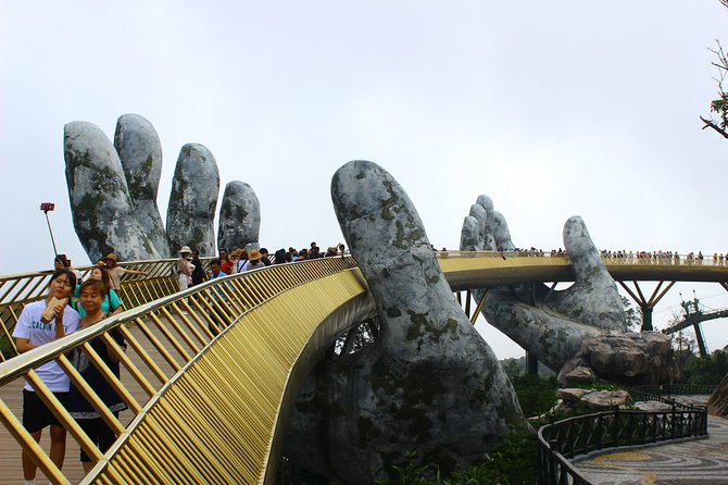 From Da Nang City to Golden Bridge Bana Hills by Private Car