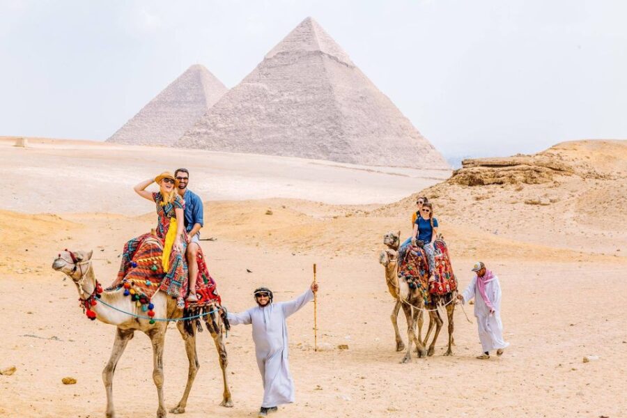 From Dahab: Cairo & Giza Highlights by Plane With BBQ Lunch