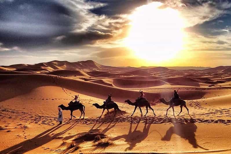 From Fes: 2-Day Merzouga Desert Trip W/Luxury Tent & Dinner