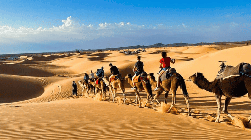 From Fes: 3-Day Desert Tour to Marrakech With Luxury Camp