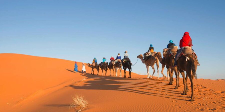 From Fes : 3 Days Desert Tour to Marrakech via Merzouga