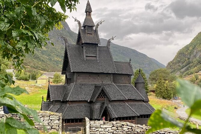 From Flåm, Stegastein, Snowy Road, Lærdal & Borgund Stave Church