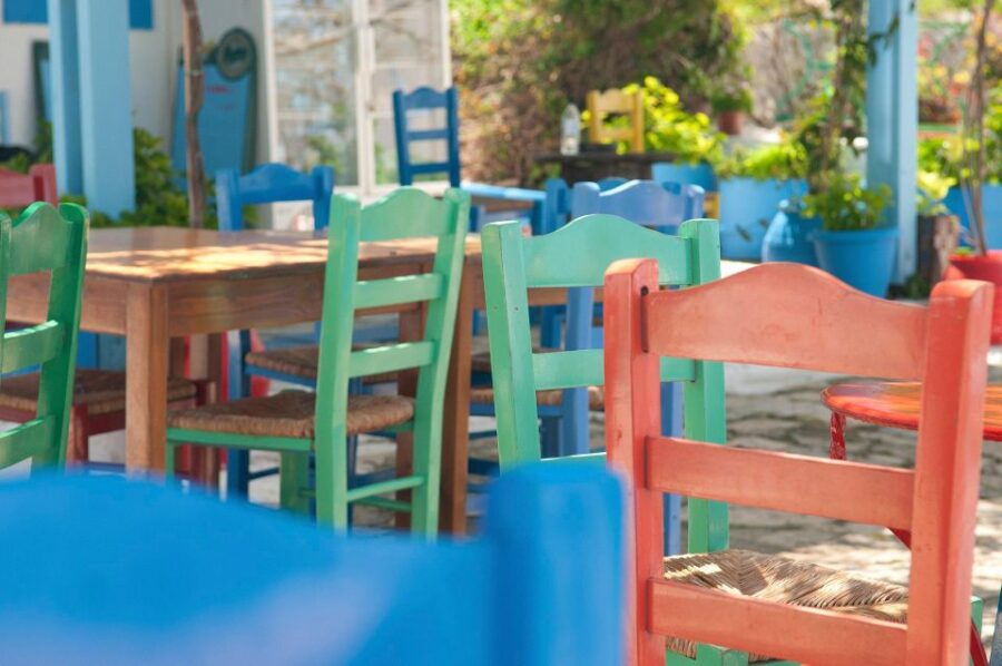 From Kos/Dikeo: Bus Tour to Zia Village on Mount Dikaios