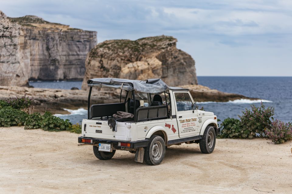 From Malta: Gozo Full-Day Jeep Tour With Lunch and Boat Ride - Tour Overview