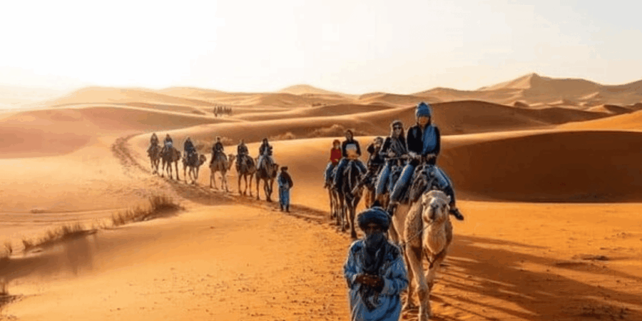 From Marrakech: 3 Days Trip to Fes via Desert