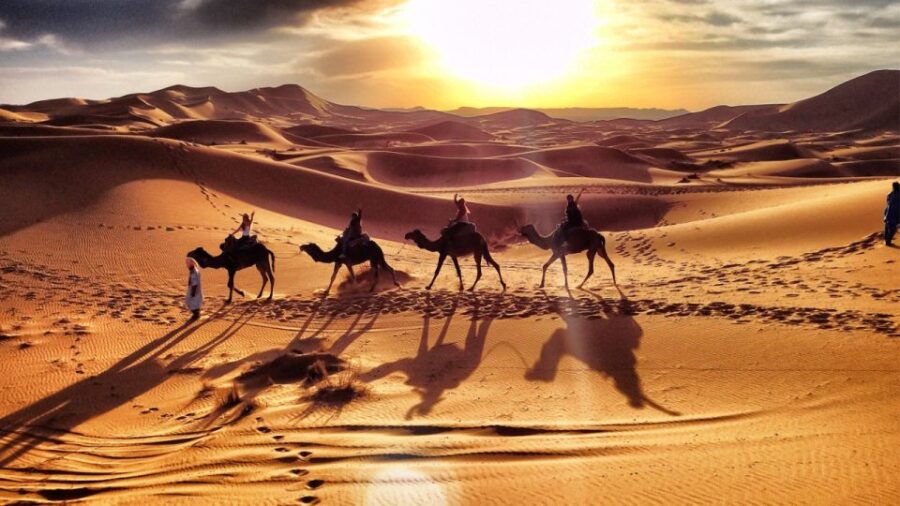 From Marrakech : Private Merzouga 3-Day Desert With Food