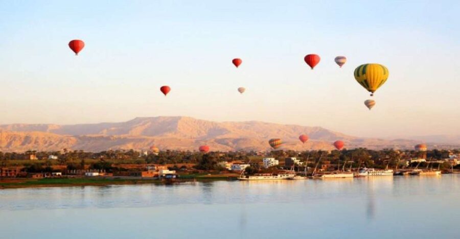 From Marsa Alam: 3-Day Nile Cruise With Hot Air Balloon Ride