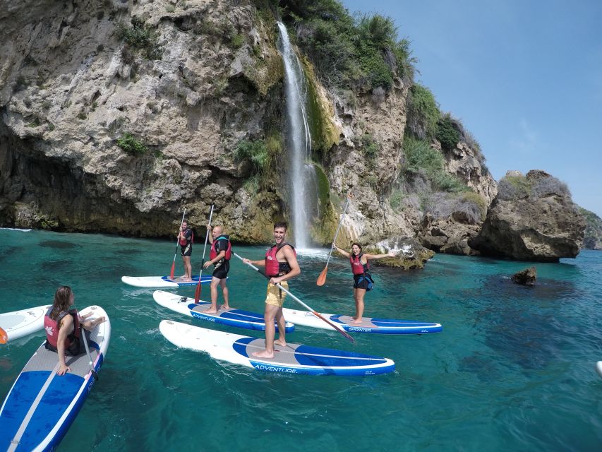 From Nerja: Guided Paddle Surf Cliffs and Maro Waterfall - Activity Overview