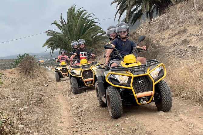 From Puerto De La Cruz: Quad Ride With Snack and Photos.