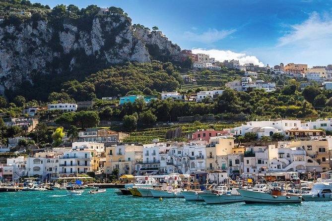 From Salerno: Small Group Li Galli Islands and Capri Boat Tour