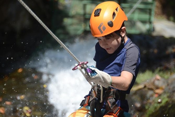 From San Jose Combo Tour Canyoning With Canopy, Rappel, Trails, 4×4 Ride
