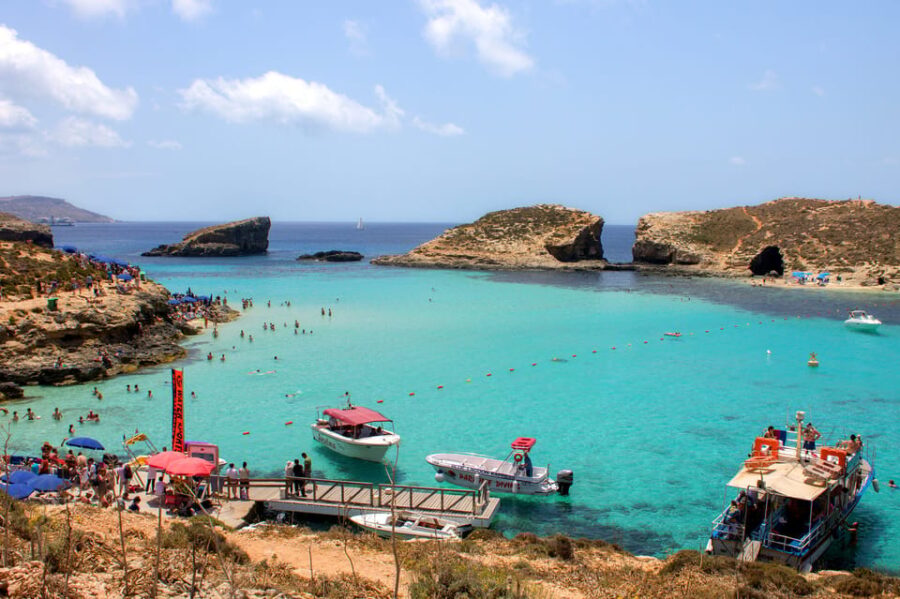 From Sliema: Full-Day Cruise to Comino and the Blue Lagoon