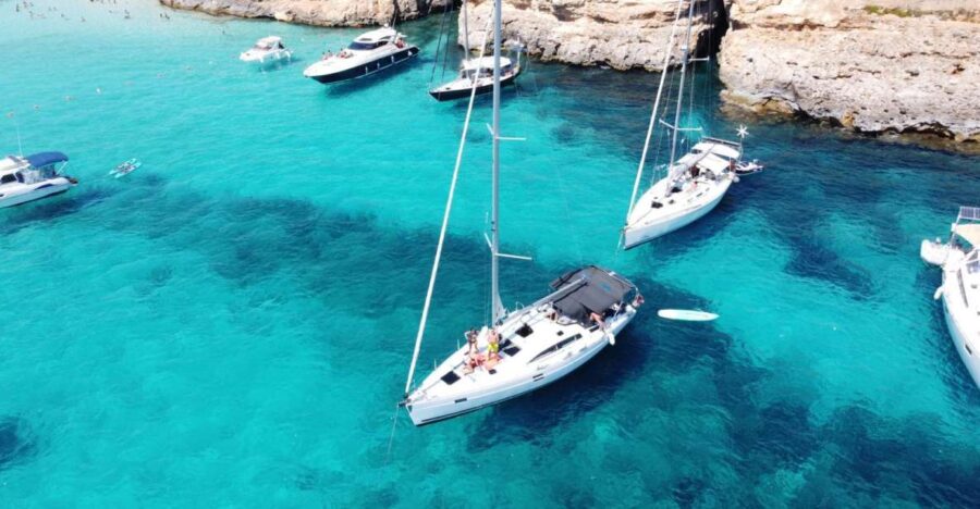From Valletta: Full Day Private Charter on a Sailing Yacht